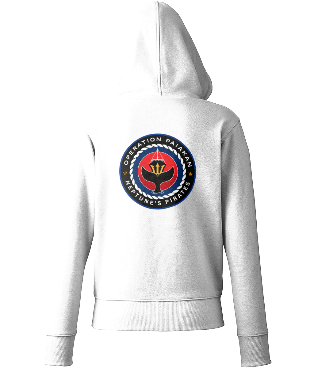 Operation Paiakan Women's Zip Hoodie - Captain Paul Watson Foundation (t/a Neptune's Pirates)