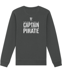 Think Like a Captain Women's Sweatshirt - Captain Paul Watson Foundation (t/a Neptune's Pirates)