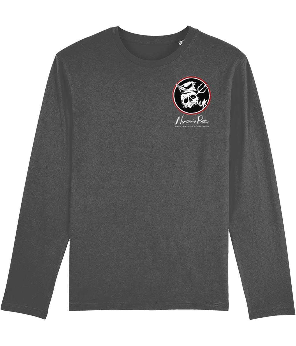 Neptune's Pirates Unisex Long Sleeve T-Shirt - Captain Paul Watson Foundation (t/a Neptune's Pirates)