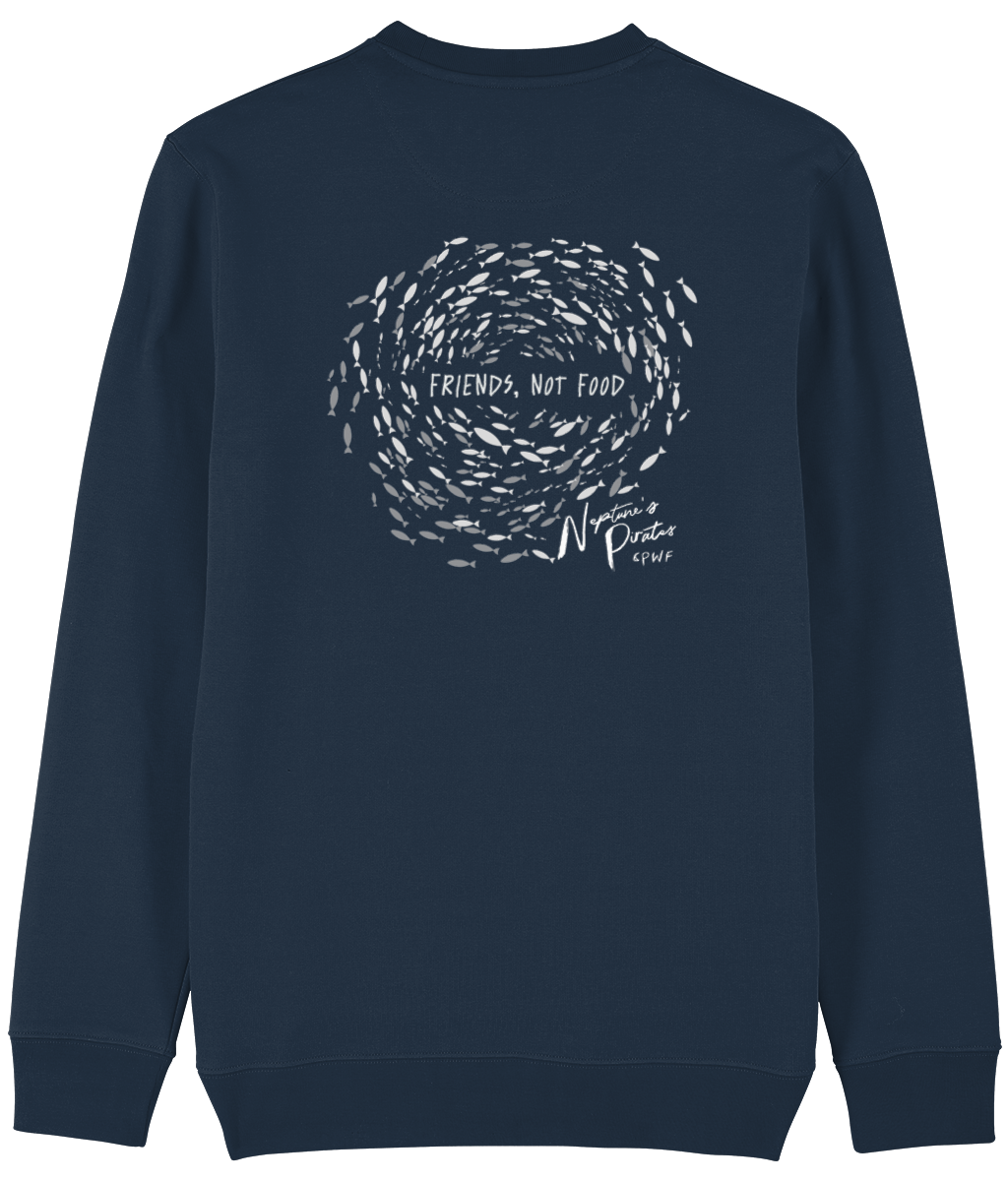 'Friends Not Food' Unisex Sweatshirt - Captain Paul Watson Foundation (t/a Neptune's Pirates)