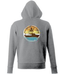 Dive Repeat Rest Repeat Unisex Zip Hoodie - Captain Paul Watson Foundation (t/a Neptune's Pirates)