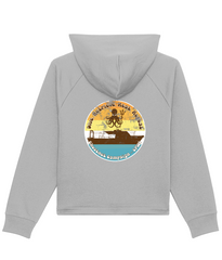 Dive Retrieve Rest Repeat Women's Boxy Cropped Hoodie