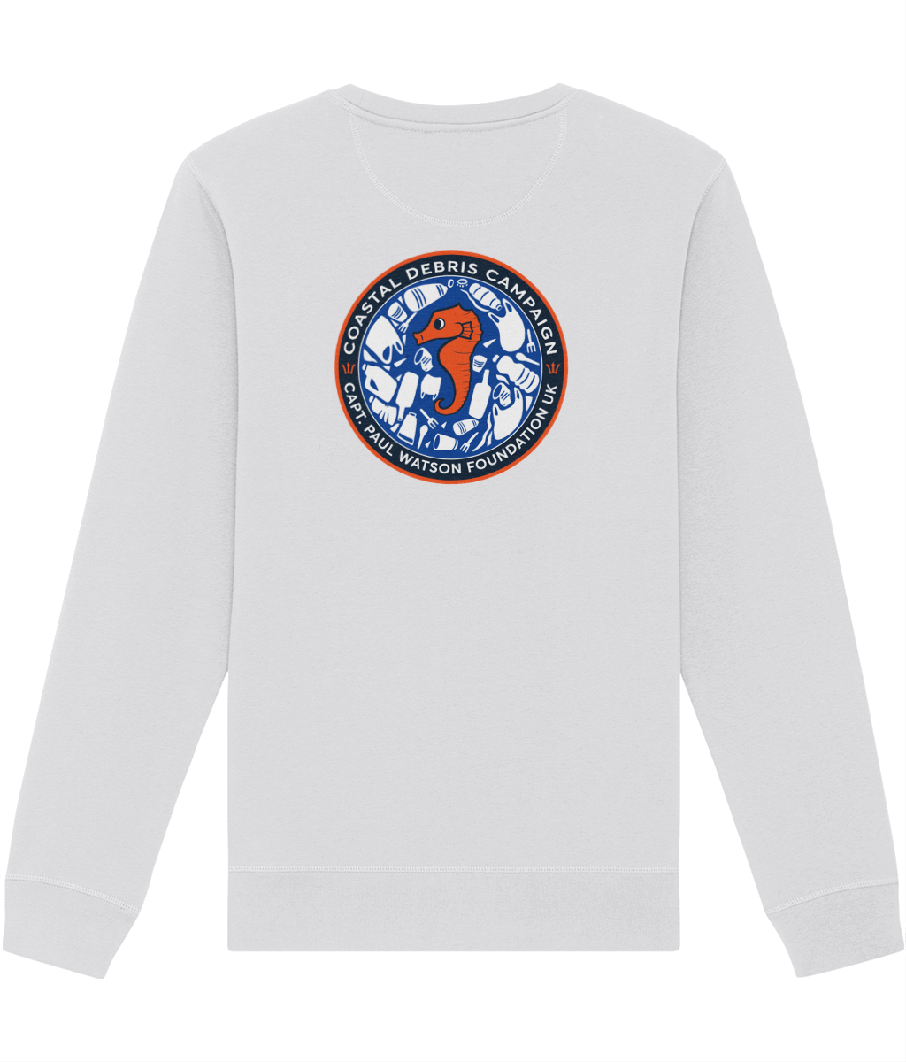 Coastal Debris Campaign Women's Sweatshirt - Captain Paul Watson Foundation (t/a Neptune's Pirates)