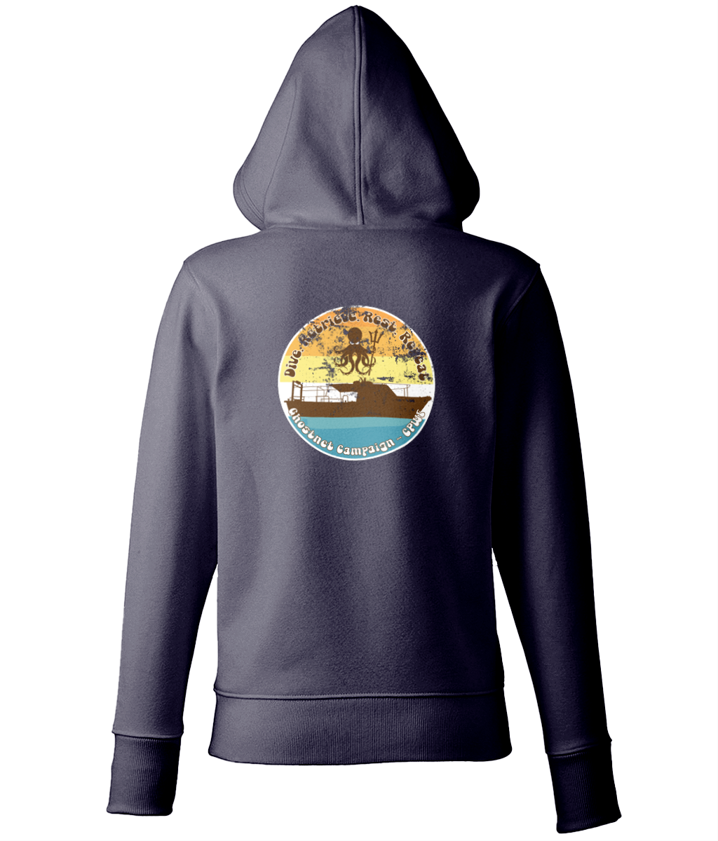 Dive Retrieve Rest Repeat Women's Pullover Hoodie - Captain Paul Watson Foundation (t/a Neptune's Pirates)