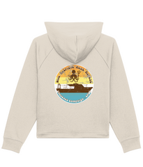 Dive Retrieve Rest Repeat Women's Boxy Cropped Hoodie