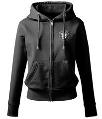 Neptune's Pirate Skull Logo Women's Zip Hoodie - Captain Paul Watson Foundation (t/a Neptune's Pirates)