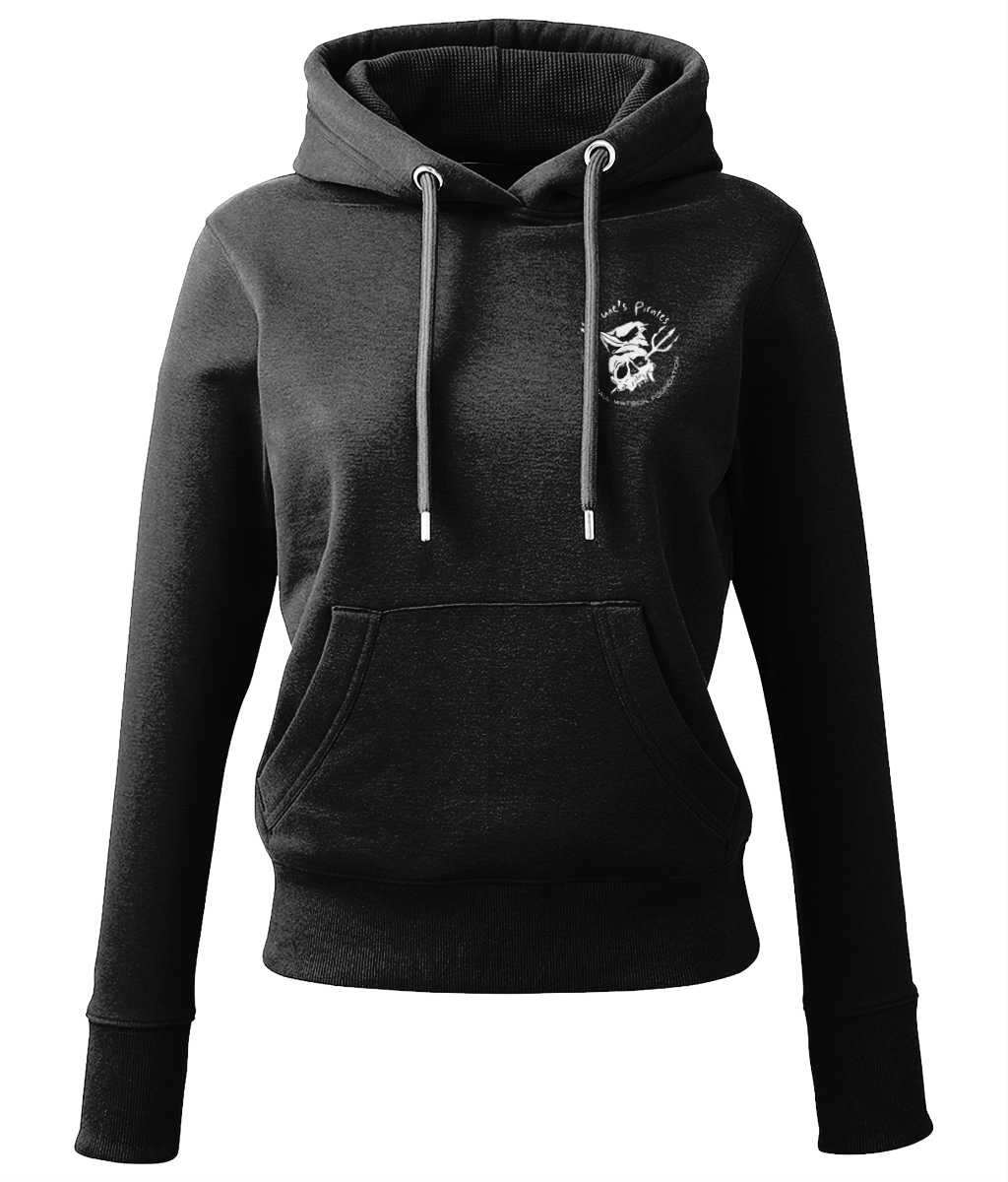 Neptune's Pirate Skull Logo Women's Pullover Hoodie - Captain Paul Watson Foundation (t/a Neptune's Pirates)