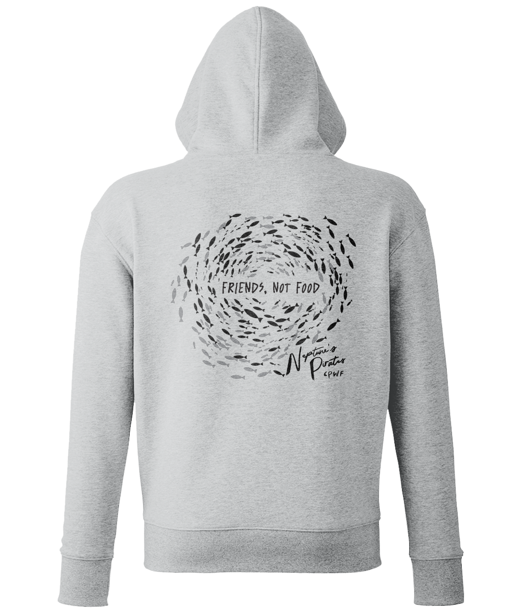 'Friends, Not Food' Unisex Pullover Hoodie - Captain Paul Watson Foundation (t/a Neptune's Pirates)