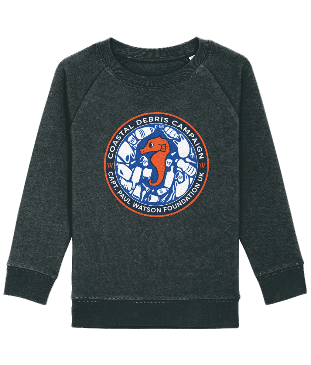 Coastal Debris Campaign Kids Sweatshirt