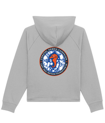 Coastal Debris Campaign Women's Boxy Cropped Hoodie