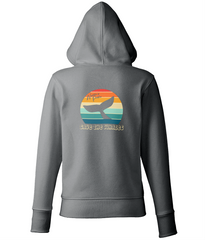 Retro 'Save The Whales' Women's Pullover Hoodie - Captain Paul Watson Foundation (t/a Neptune's Pirates)