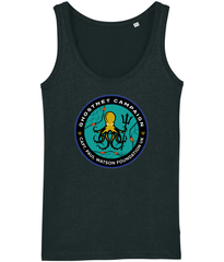 Ghostnet Campaign Logo Front Women's Tank Top - Captain Paul Watson Foundation (t/a Neptune's Pirates)