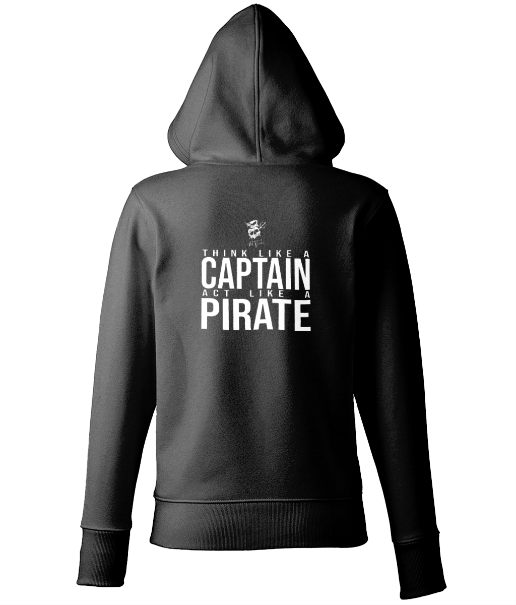 Think Like a Captain Women's Pullover Hoodie - Captain Paul Watson Foundation (t/a Neptune's Pirates)