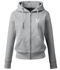 Neptune's Pirate Skull Logo Women's Zip Hoodie - Captain Paul Watson Foundation (t/a Neptune's Pirates)