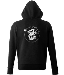 Neptune's Pirate Skull Logo Unisex Zip Hoodie - Captain Paul Watson Foundation (t/a Neptune's Pirates)