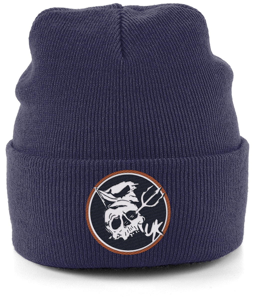 Neptune's Pirate's UK Badge Embroidered Beanie - Captain Paul Watson Foundation (t/a Neptune's Pirates)