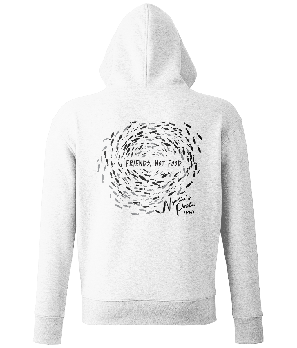 'Friends, Not Food' Unisex Pullover Hoodie - Captain Paul Watson Foundation (t/a Neptune's Pirates)