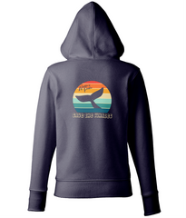Retro 'Save The Whales' Women's Pullover Hoodie - Captain Paul Watson Foundation (t/a Neptune's Pirates)