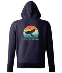 Retro 'Save The Whales' Unisex Pullover Hoodie - Captain Paul Watson Foundation (t/a Neptune's Pirates)
