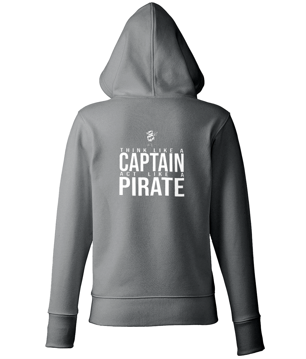 Think Like a Captain Women's Pullover Hoodie - Captain Paul Watson Foundation (t/a Neptune's Pirates)