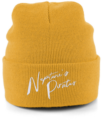 Neptune's Pirates Text Embroidered Beanie - Captain Paul Watson Foundation (t/a Neptune's Pirates)