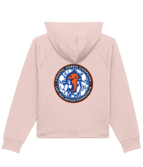 Coastal Debris Campaign Women's Boxy Cropped Hoodie