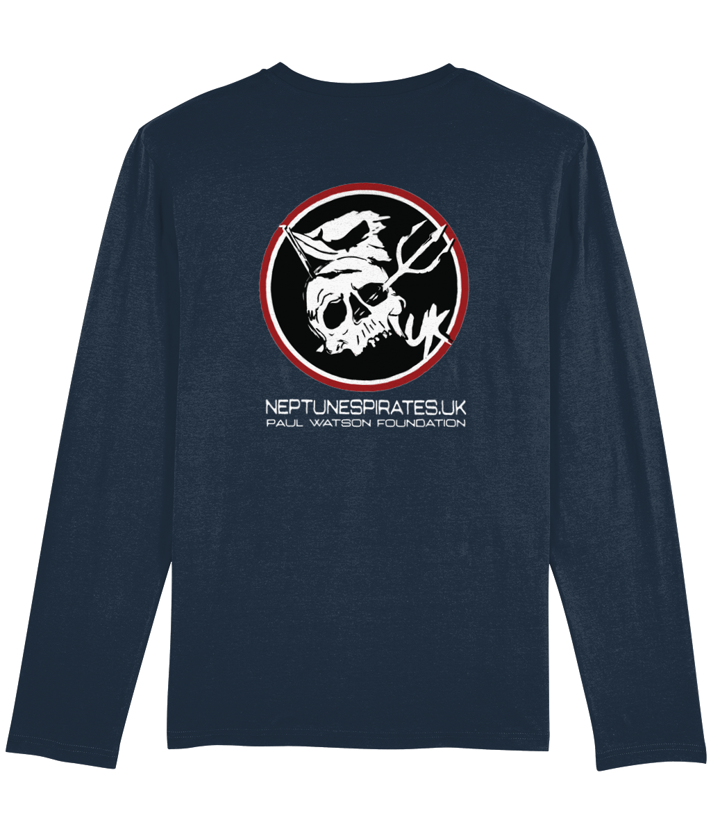 Neptune's Pirates Unisex Long Sleeve T-Shirt - Captain Paul Watson Foundation (t/a Neptune's Pirates)