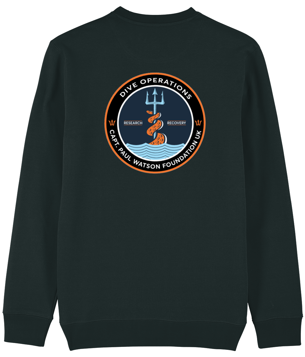 Dive Operations Unisex Sweatshirt - Captain Paul Watson Foundation (t/a Neptune's Pirates)