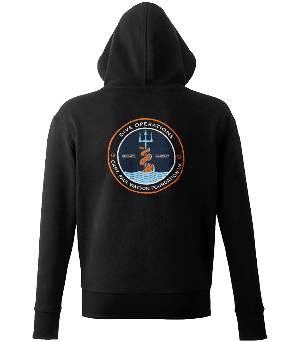 Dive Operations Unisex Zip Hoodie - Captain Paul Watson Foundation (t/a Neptune's Pirates)