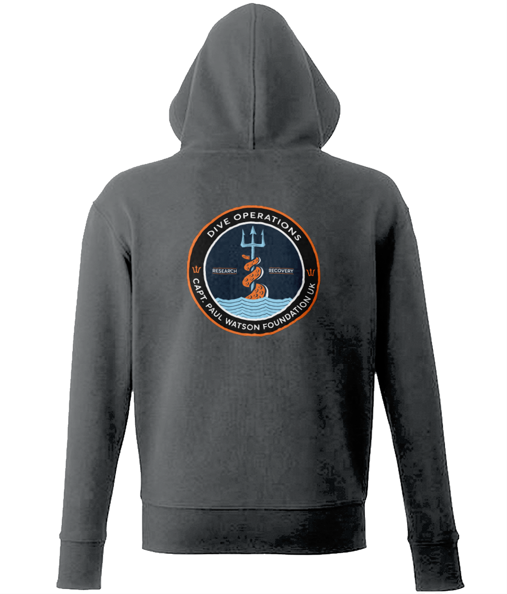 Dive Operations Unisex Zip Hoodie - Captain Paul Watson Foundation (t/a Neptune's Pirates)