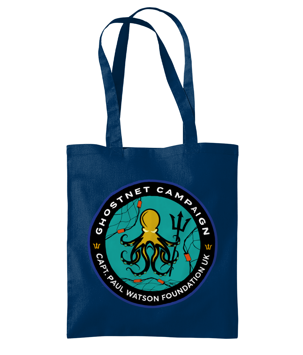 Ghostnet Campaign Organic Tote Bag - Captain Paul Watson Foundation (t/a Neptune's Pirates)