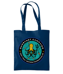 Ghostnet Campaign Organic Tote Bag - Captain Paul Watson Foundation (t/a Neptune's Pirates)