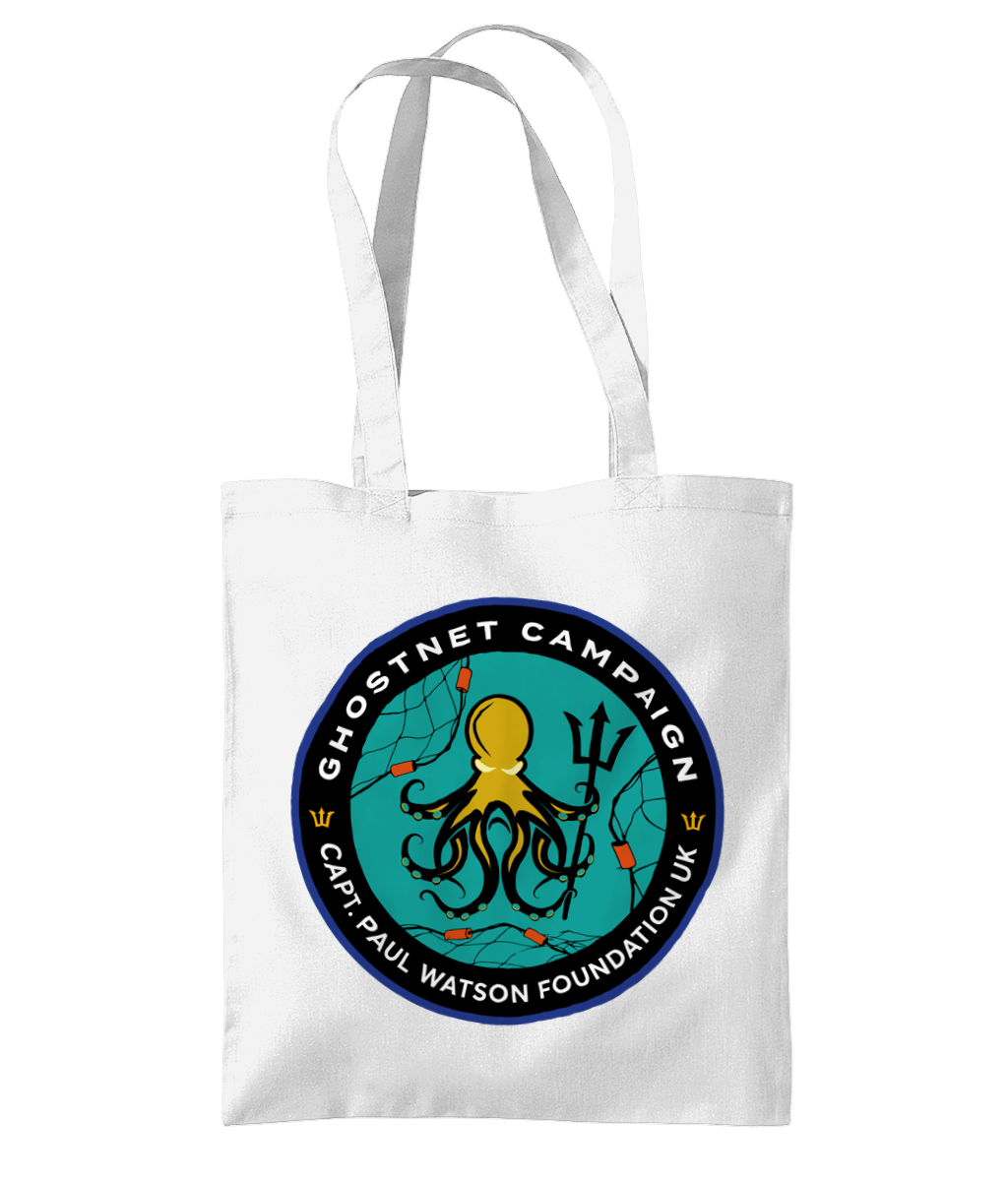 Ghostnet Campaign Organic Tote Bag - Captain Paul Watson Foundation (t/a Neptune's Pirates)