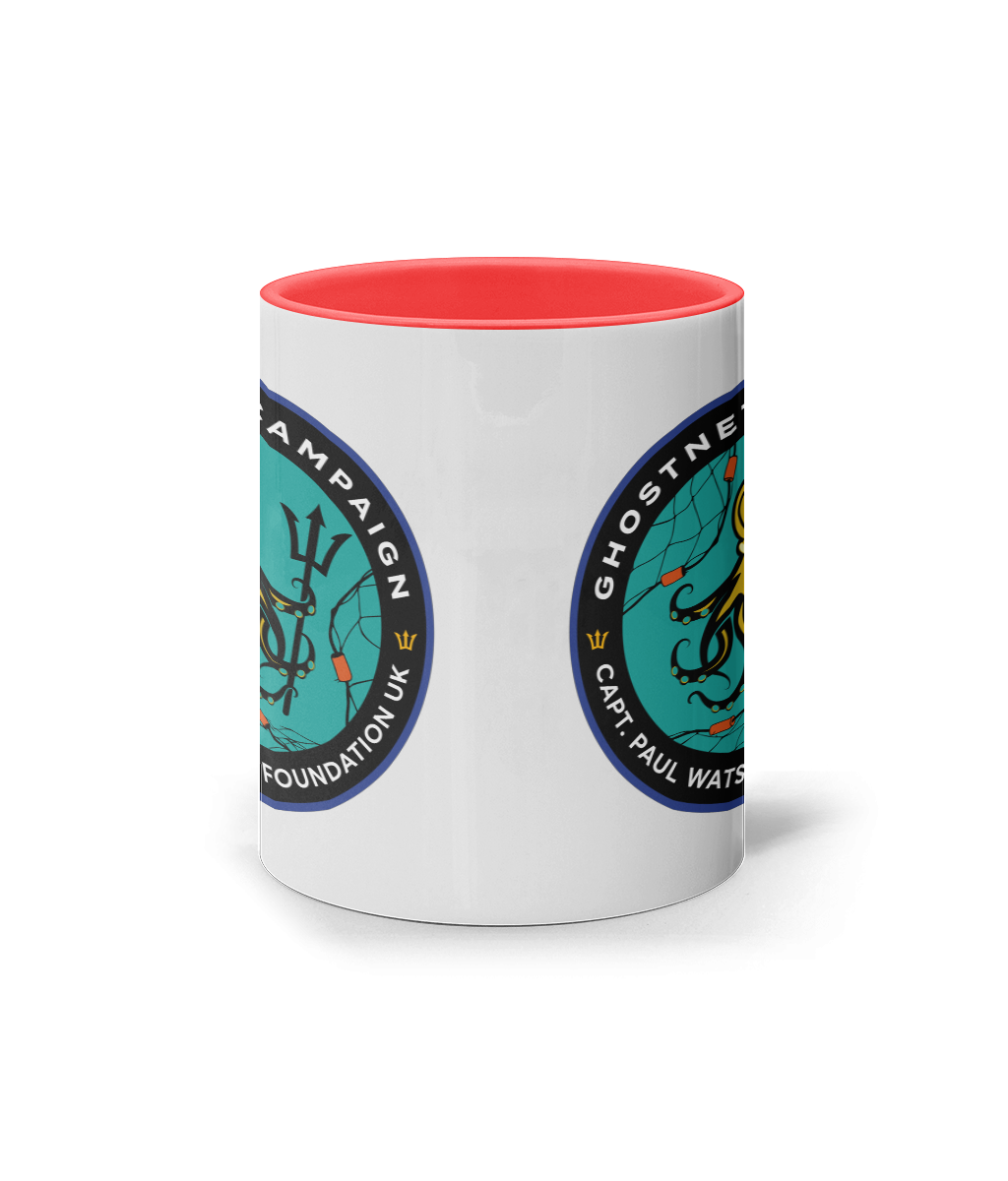 Ghostnet Campaign 11oz 2-Tone Mug - Captain Paul Watson Foundation (t/a Neptune's Pirates)