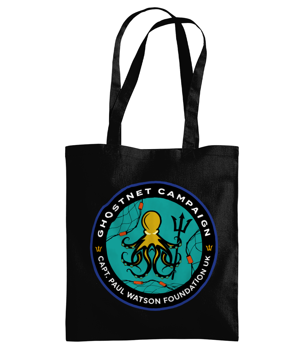 Ghostnet Campaign Organic Tote Bag - Captain Paul Watson Foundation (t/a Neptune's Pirates)