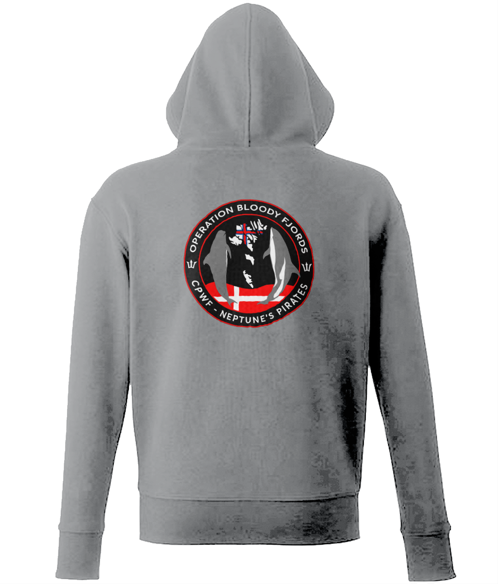 Bloody Fjords Unisex Zip Hoodie - Captain Paul Watson Foundation (t/a Neptune's Pirates)