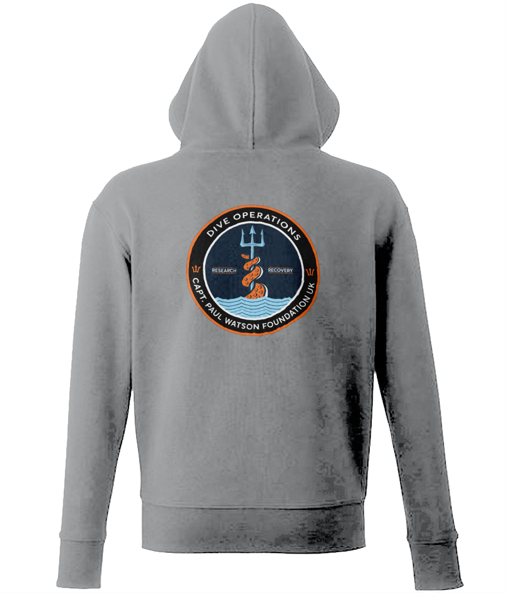 Dive Operations Unisex Zip Hoodie - Captain Paul Watson Foundation (t/a Neptune's Pirates)