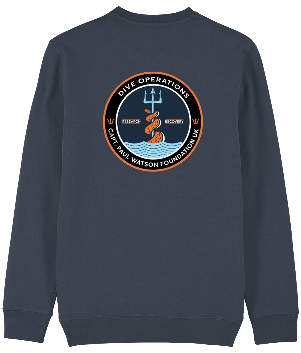 Dive Operations Unisex Sweatshirt - Captain Paul Watson Foundation (t/a Neptune's Pirates)