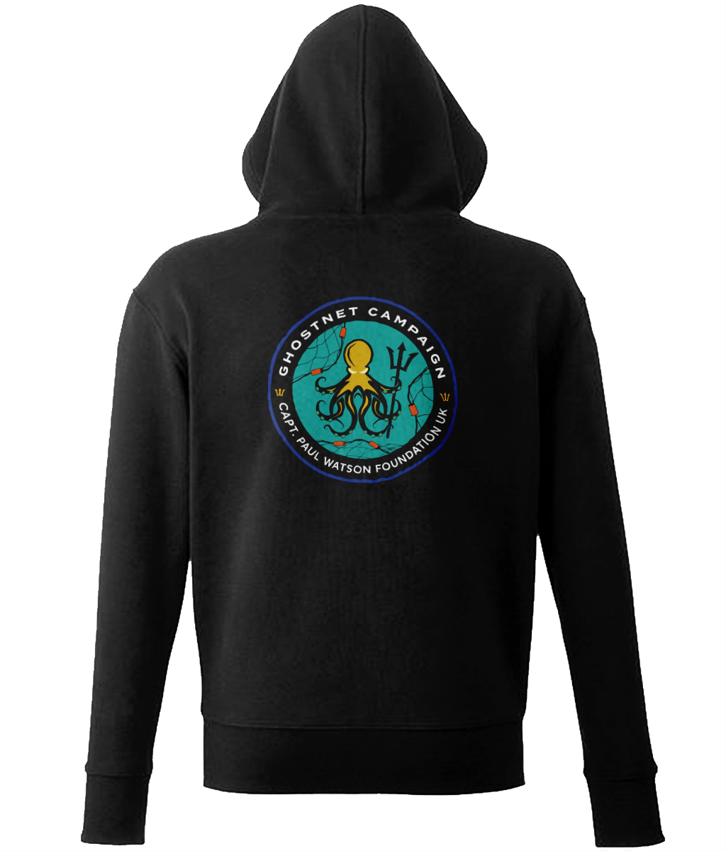 Ghostnet Campaign Unisex Zip Hoodie - Captain Paul Watson Foundation (t/a Neptune's Pirates)