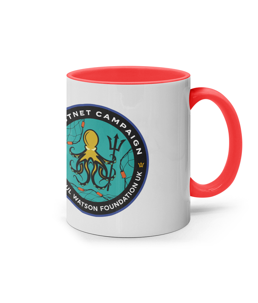 Ghostnet Campaign 11oz 2-Tone Mug - Captain Paul Watson Foundation (t/a Neptune's Pirates)