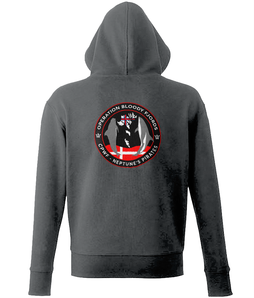 Bloody Fjords Unisex Zip Hoodie - Captain Paul Watson Foundation (t/a Neptune's Pirates)