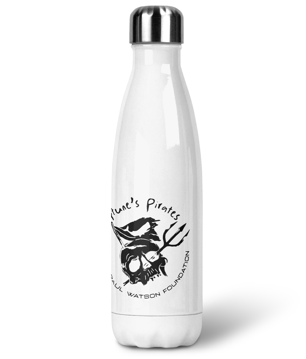 Neptune's Pirates Stainless Steel 500ml Bottle - Captain Paul Watson Foundation (t/a Neptune's Pirates)